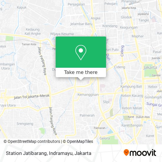 Station Jatibarang, Indramayu map