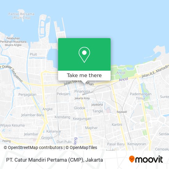 PT. Catur Mandiri Pertama (CMP) map