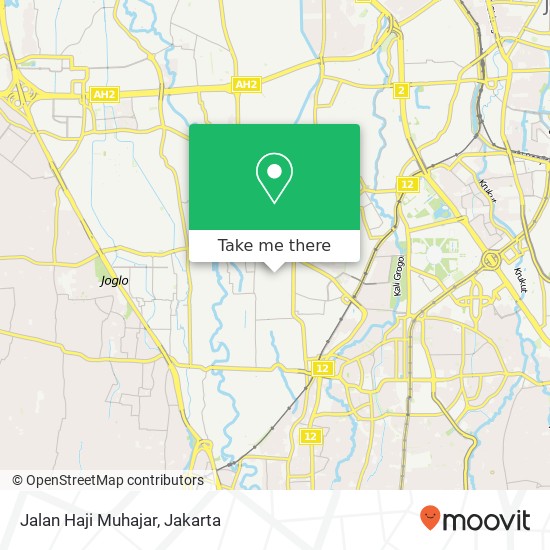 Jalan Haji Muhajar map