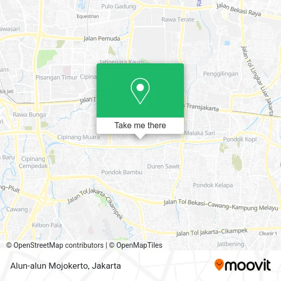 Alun-alun Mojokerto map