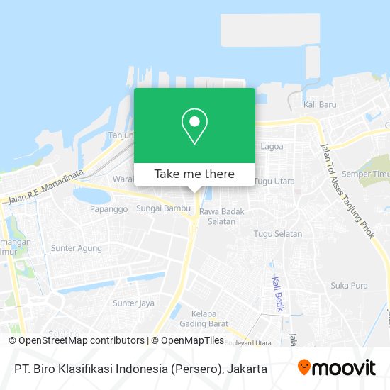 PT. Biro Klasifikasi Indonesia (Persero) map