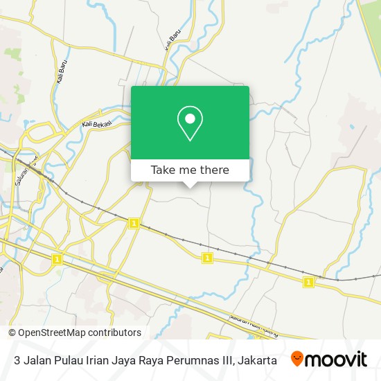 3 Jalan Pulau Irian Jaya Raya Perumnas III map