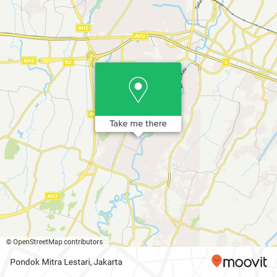 Pondok Mitra Lestari map