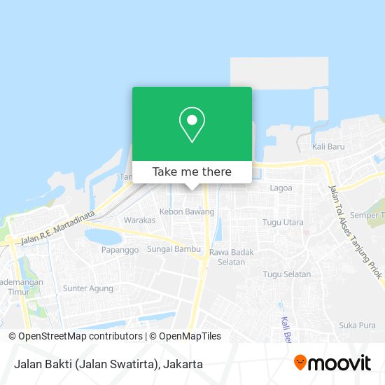 Jalan Bakti (Jalan Swatirta) map