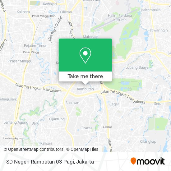 SD Negeri Rambutan 03 Pagi map