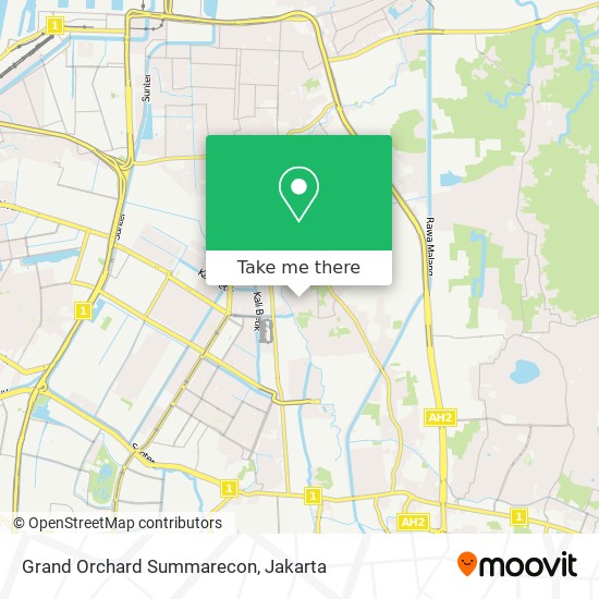 Grand Orchard Summarecon map