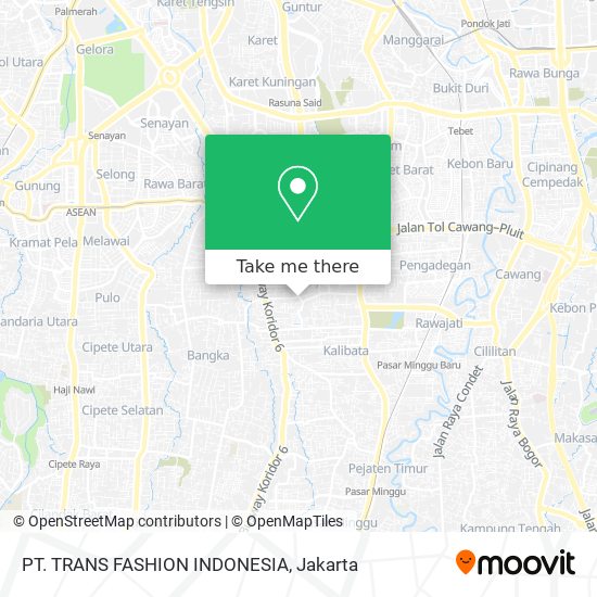 PT. TRANS FASHION INDONESIA map