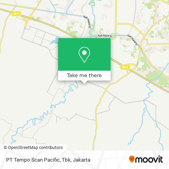 PT Tempo Scan Pacific, Tbk map