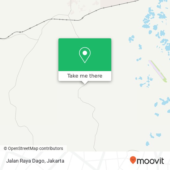 Jalan Raya Dago map