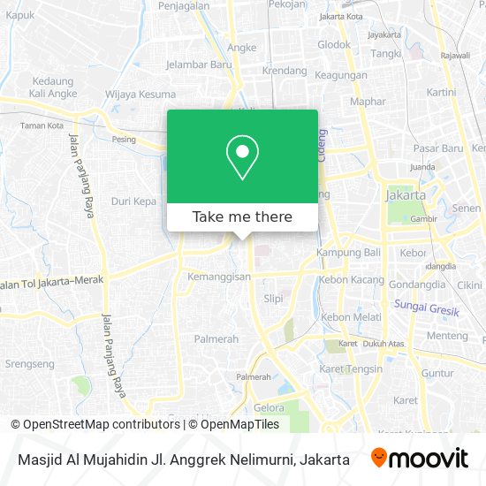 Masjid Al Mujahidin Jl. Anggrek Nelimurni map