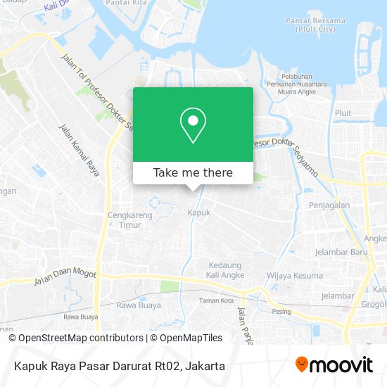 Kapuk Raya Pasar Darurat Rt02 map