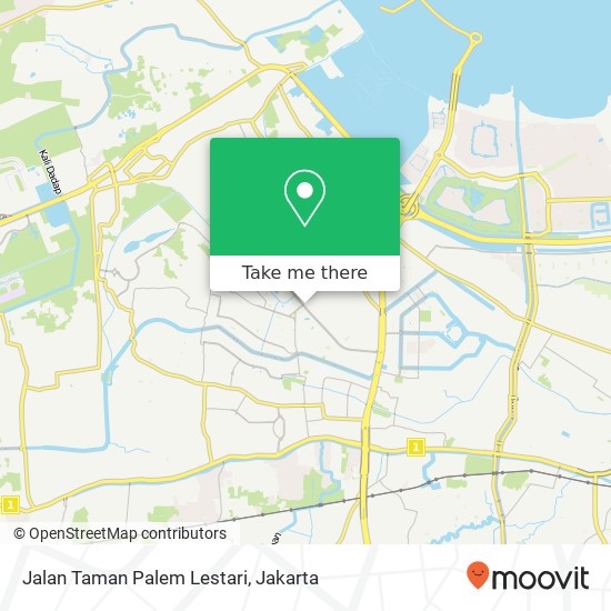 Jalan Taman Palem Lestari map