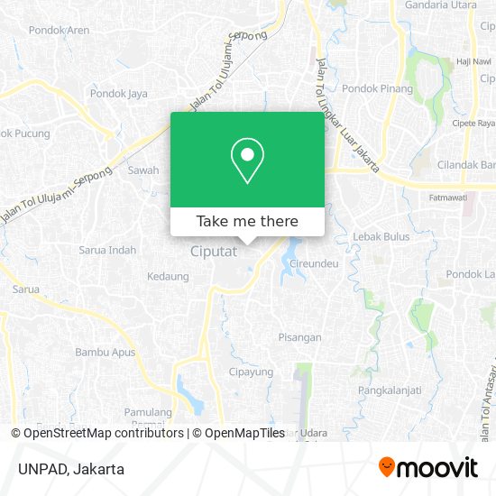 UNPAD map