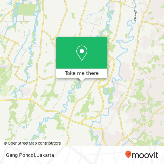 Gang Poncol map