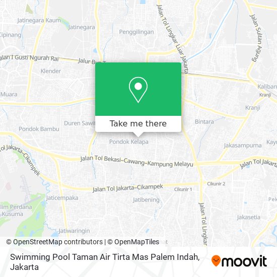 Swimming Pool Taman Air Tirta Mas Palem Indah map