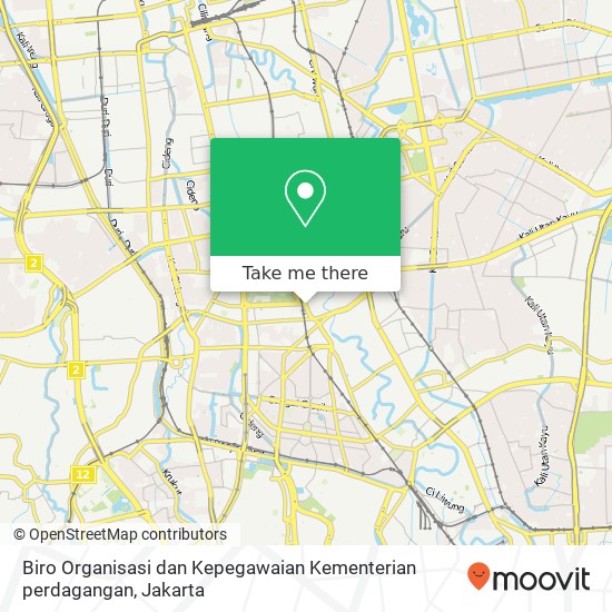 Biro Organisasi dan Kepegawaian Kementerian perdagangan map