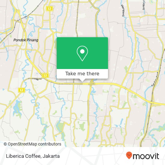 Liberica Coffee map