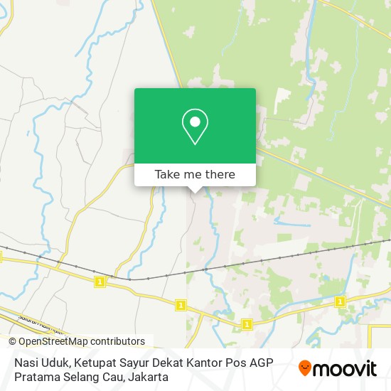 Nasi Uduk, Ketupat Sayur Dekat Kantor Pos AGP Pratama Selang Cau map