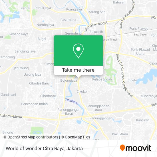 World of wonder Citra Raya map