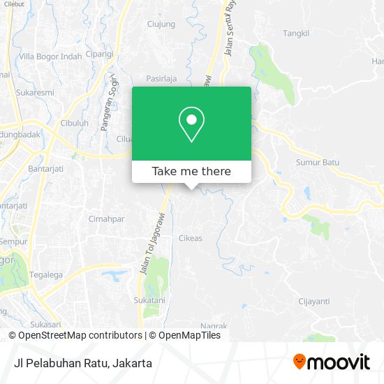 Jl Pelabuhan Ratu map