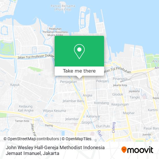 John Wesley Hall-Gereja Methodist Indonesia Jemaat Imanuel map