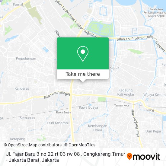 Jl. Fajar Baru 3 no 22 rt 03 rw 08 , Cengkareng Timur - Jakarta Barat map
