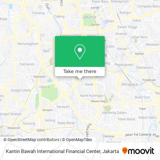 Kantin Bawah International Financial Center map