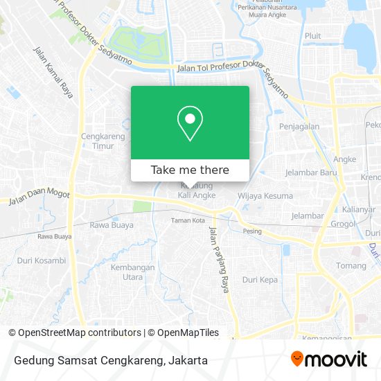 Gedung Samsat Cengkareng map