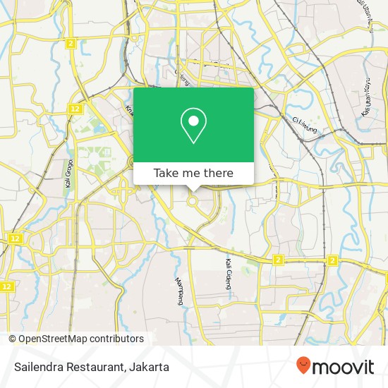 Sailendra Restaurant map