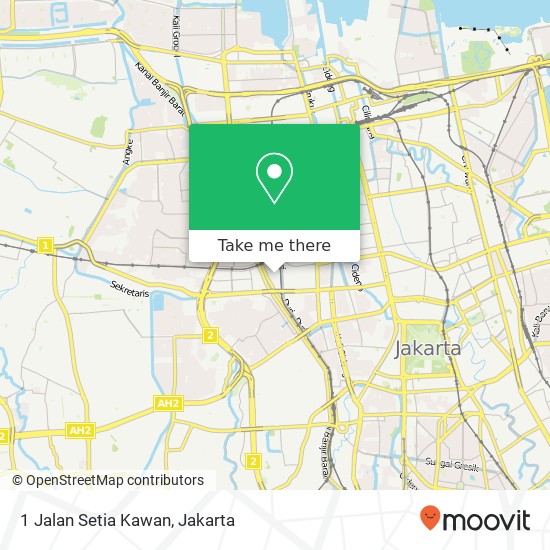 1 Jalan Setia Kawan map