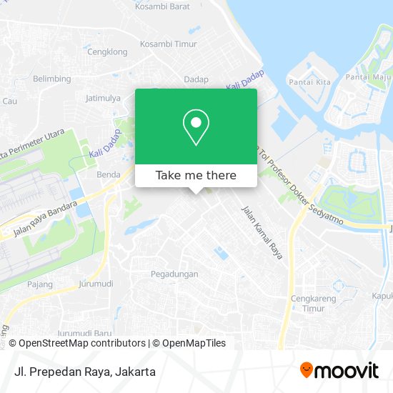 Jl. Prepedan Raya map