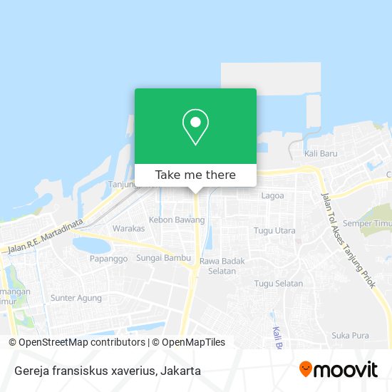 Gereja fransiskus xaverius map