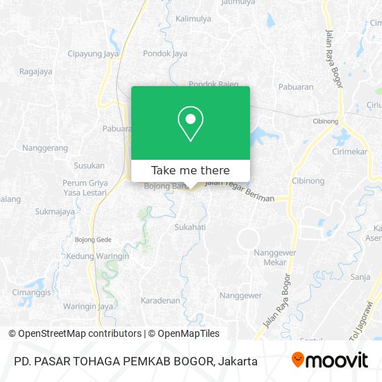 PD. PASAR TOHAGA PEMKAB BOGOR map
