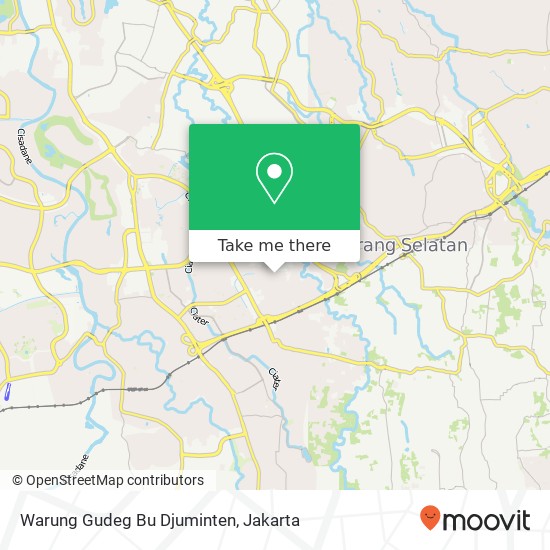 Warung Gudeg Bu Djuminten map