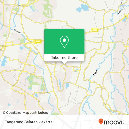 Tangerang Selatan map