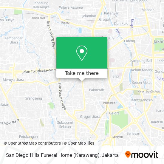 San Diego Hills Funeral Home (Karawang) map