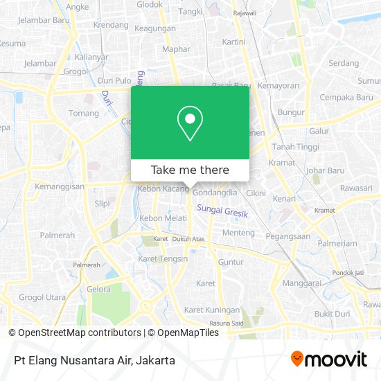 Pt Elang Nusantara Air map
