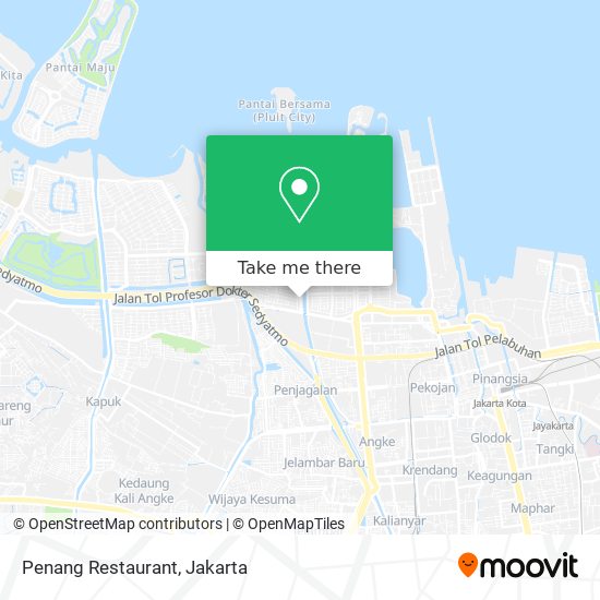 Penang Restaurant map
