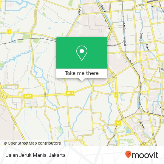 Jalan Jeruk Manis map