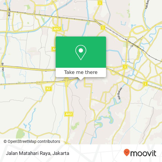 Jalan Matahari Raya map