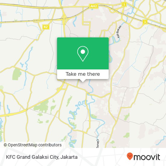 KFC Grand Galaksi City map