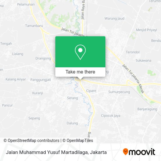 Jalan Muhammad Yusuf Martadilaga map