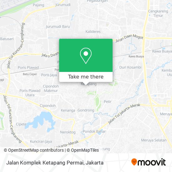 Jalan Komplek Ketapang Permai map