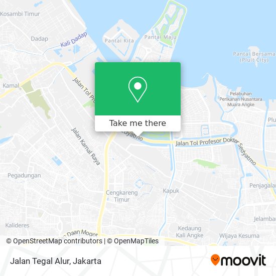 Jalan Tegal Alur map