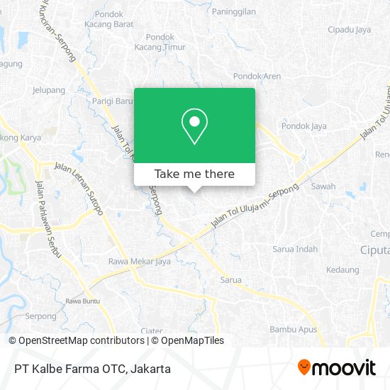 PT Kalbe Farma OTC map