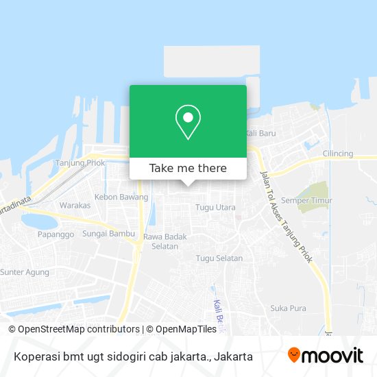 Koperasi bmt ugt sidogiri cab jakarta. map