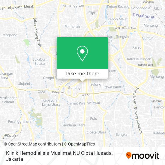 Klinik Hemodialisis Muslimat NU Cipta Husada map