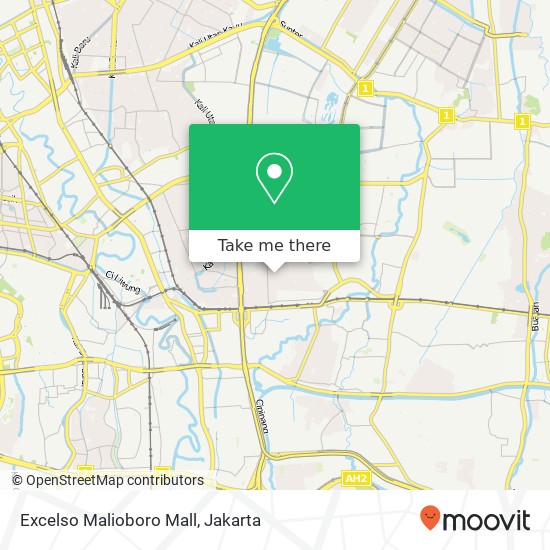 Excelso Malioboro Mall map
