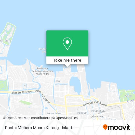 Pantai Mutiara Muara Karang map