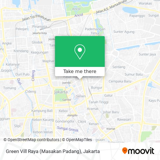 Green Vill Raya (Masakan Padang) map